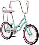 Schwinn Hazel Polo Kids Bike, for Boys and Girls Ages 7 and Up, Classic Cruiser Vintage Look, 20-Inch Wheels, Single Speed, Suggested Rider Height 4'0" to 5'0", Polo Mint