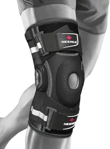 NEENCA Professional Knee Brace for Knee Pain, Hinged Knee Support with Patented X-Strap Fixing System, Medical for Pain Relief, Arthritis, Meniscus Tear, ACL, PCL, MCL, Runner, Sport -FSA/HSA Eligible