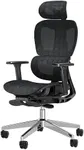 PatioMage Ergonomic Mesh Office Chair with 3D Adjustable Armrest,High Back Desk Computer Chair Ergo3d Ergonomic Office Chair with Wheels for Home & Office Black