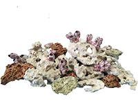 TM Aquatix Aquarium Rock Decoration Fish Tank Stone Ideal for Malawi Cichlid (40kg, Multicolour)