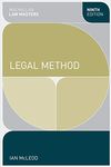 Legal Method (Palgrave Macmillan Law Masters)