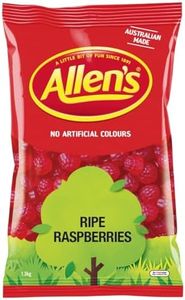 Allen's Ripe Raspberries Lollies Bulk Bag, 1.3 Kilograms