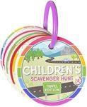 LMC Products Children's Scavenger Hunt: Travel Edition | Toddler Car Activities | Road Trip Toys | Games for 2, 3 Year Old's & Up | Kids Educational Scavenger Hunt Cards