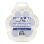 One Fur All 100% Natural Soy Wax Melts in 20+ Fragrances, Pack of 2 by Pet House - Long Lasting Pet Odor Eliminating Wax Melts, Non-Toxic Pet Wax Melts, Made in USA (Sugar Cookies)