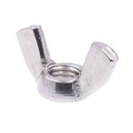 Prime-Line 9079208 Wing Nuts, Cold-Forged, Metric, M10-1.50, Grade A2-70 Stainless Steel, 5-Pack