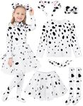 FancyFun Dalmatian Costume Kids, Gi