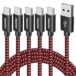 CLEEFUN USB C Cable [3ft, 5-Pack], 