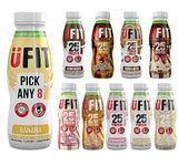 UFIT High 25g Protein Shake, Ready To Drink - Pick any 8 x 330ml