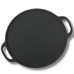 Esspy 12 Inch/30 CM Pre-Seasoned Cast Iron Dosa Tawa Non Stick | Dosa Pan | Gas & Induction Cookware | Cast Iron Cookware | Toxin-Free | No Chemical Coating | 10 Years Warranty