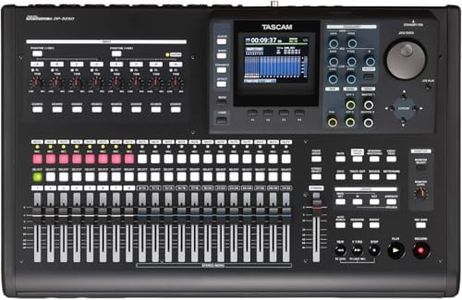 Tascam DP-32SD 32-Track Digital Portastudio Multi-Track Audio Recorder,8 XLR Inputs, effects, Mastering, Color Screen