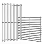 Uniflasy (2-Pack) Repair Part Heavy Duty Stainless Steel Rod Cooking Grid Grates Replacement for Select Great Outdoors, Charbroil, Grill Chef, Thermos & Vermont Castings Grill Models