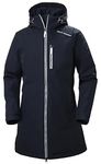 Helly Hansen Women's Belfast Hooded Insulated Waterproof Windproof Breathable Long Winter Parka Coat Jacket, 597 Navy, Medium