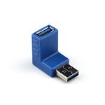 CABLESETC USB 3.0 Right Angled 90 Degrees Coupler