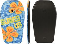 Bodyboard with Leash & Plug 33" EPS Bodyboard Surf's Up Design