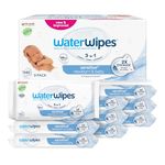 WaterWipes Sensitive+ Newborn & Baby Wipes, 540 Count (9 Packs), 3-In-1 Cleans, Cares, Protects, 99.9% Water, Unscented