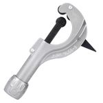 Sharp-tec 5-50mm Pipe Cutter, Adjustable Pipe Slice, Tube Cutter with Deburring Blade, Cutting Wheel Replacable