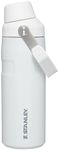 Stanley IceFlow Fast Flow Water Bottle 16 OZ | Angled Spout Lid | Lightweight & Leakproof for Travel & Gym | Insulated Stainless Steel | BPA-Free | Polar