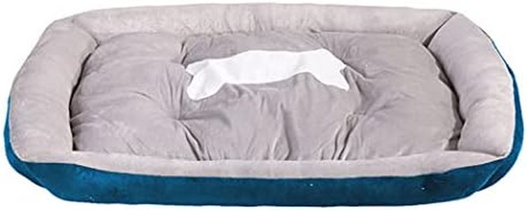 PaWz Pet Bed Dog Beds Bedding Mattress Mat Cushion Soft Pad Pads Mats XXL Navy, Dog Bed with Non-Slip Bottom and PP Cotton, Pet Sofa Bed Machine Washable, Pet Bed with Warm Mattress Cushion