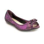 Cole Haan Janelle OT.Ballet Womens Open Toe Flats Shoes Masquerade (8.5)