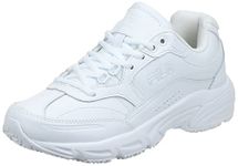 Fila Women's Memory Workshift Training Shoe,White/White/White,10 W US