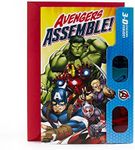 Hallmark Avengers Birthday Card with 3D Stickers and Glasses (Avengers Assemble!) (499RZB7022)