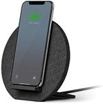 Native Union DOCK Wireless Charger Stand - High Speed [Qi Certified] 10W Versatile Fast Wireless Charging Stand - Compatible with iPhone 11/11 Pro/11 Pro Max (Slate)