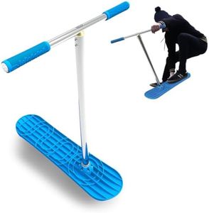 Indo SnowScoot - Ultimate Snow Scooter for Kids & Adults - Perfect Backyard Fun with Smooth Grinding Base - Ideal Kids Snow Toys for Small Hills