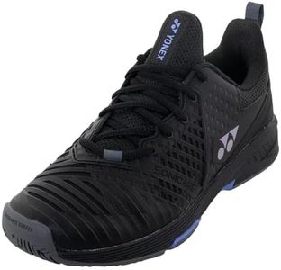 YONEX Men`s Sonicage 3 Tennis Shoes Black