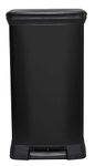 CURVER Kitchen Bin, Plastic, Black, 39 x 29 x 72 cm