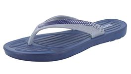 FLITE Women Navy Grey Slippers-6 UK (39 1/3 EU) (FL0342L_NVGY0006)