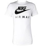 Nike Mens T-Shirts NKTS03 White (S)