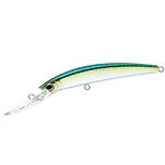 Yo-Zuri Crystal Minnow Deep Diver Lure, Holographic Green Mackerel, 5-1/4-Inch