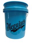 Meguiar's RG206 Blue Hybrid Ceramic Large Car Wash Bucket 5US Gallon (Grit Guard compatible / sold separately)