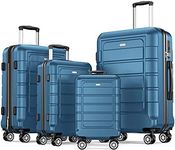 SHOWKOO Luggage Sets Expandable PC+