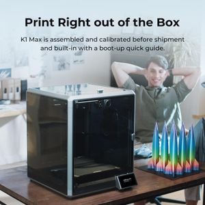 Creality K1 Max 3D Printer – High-Speed Large Build Volume