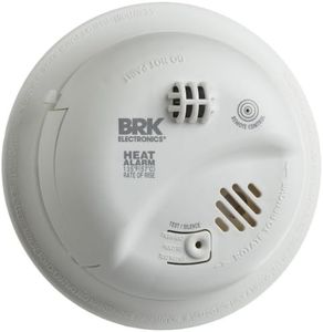 First Alert Hardwired Heat Alarm with Battery Backup, BRK Brands HD6135FB