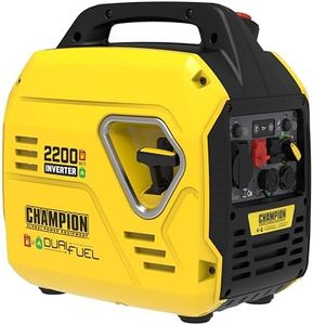 Champion 2200 "The Mighty Atom" (Dual Fuel LPG/Benzin-Generator, 2,2 kW, mit LED-Anzeigen, mit ECO-Modus) 92001i-DF-EU