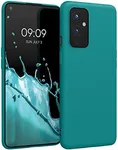 kwmobile Case Compatible with OnePlus 9 (EU/NA Version) Case - Soft Slim Protective TPU Silicone Cover - Teal Matte