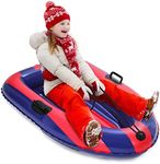 QPAU Inflatable Snow Sled, Heavy Du