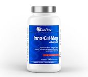 CanPrev - Inno-Cal-Mag Advanced, 240 Softgels - Bone Health, Teeth health, Gum Health, Hair Skin and Nail Vitamins - Calcium Magnesium Supplement - Mineral Complex