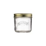 Kilner Wide Mouth Preservative Jar 200ml, Preserving Jars with Screw Lids for Storing and Preserving Healthy, Home Grown Foods, 100% Leak-Proof, Dishwasher Safe