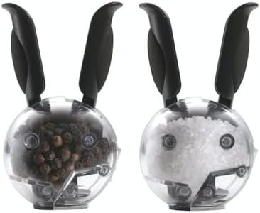 Chef'n Mini Magnetic PepperBall and SaltBall Set (Black),101-033-001