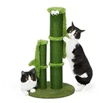ZEXVIDA Cat Scratching Post with Ey