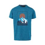 Trespass Mens Casual Fit T-Shirt Printed Design QuickDry Top Idukki