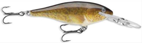 Rapala Shad Rap 08 Fishing lure, 3.125-Inch, Walleye