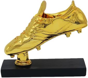 Yiwoop 18k Golden Boot Trophy Award Shoes Replica The Best Player Trophy Cup Fans Souvenir Collectibles