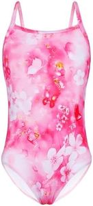 Snowheart Girls Swimsuit One-Piece Bathing Suits Multicolor Kids Sport Summer Beach Swimwear for 2-12 Years Old
