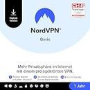 NordVPN Basis, 10 Geräte, 1 Jahr, Premium-VPN-Software, Digitaler Code