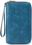 Passport Holder PU Leather Wallet f