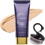 SWETIYOU Body Coverage Perfector, All Over Complexion Perfector with Brush, Sweat-Resistant Transfer Proof Leg & Body Makeup, Tattoo Cover Up Makeup